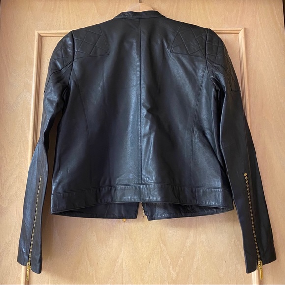 Brand New MICHAEL KORS Leather Jacket - Picture 3 of 10